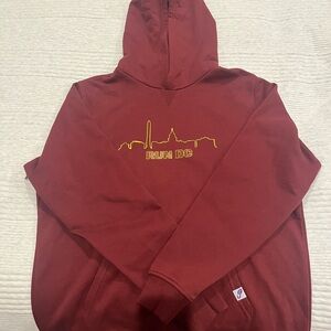 Run DC Maroon Hoodie - Women's Sweatshirt